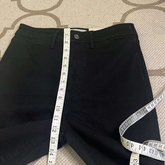 Everlane The Way High Skinny Jeans High Stretch Organic Cotton Black Jeans - Picture 9 of 17